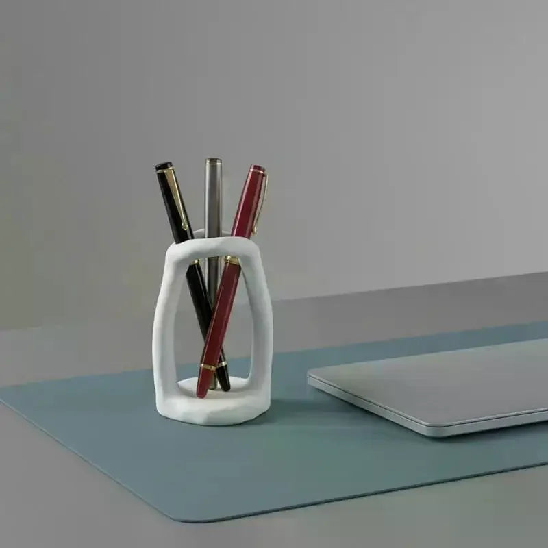 Nordic 3D Printed Candle Holder & Makeup Pen Storage Rack Candle Holder Organizer Qme