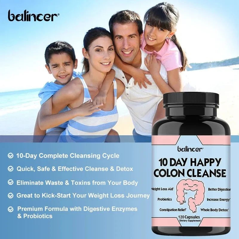 Kenofor Colon Cleanse Capsules – Non-GMO Digestive Support Digestive Supplement Qst
