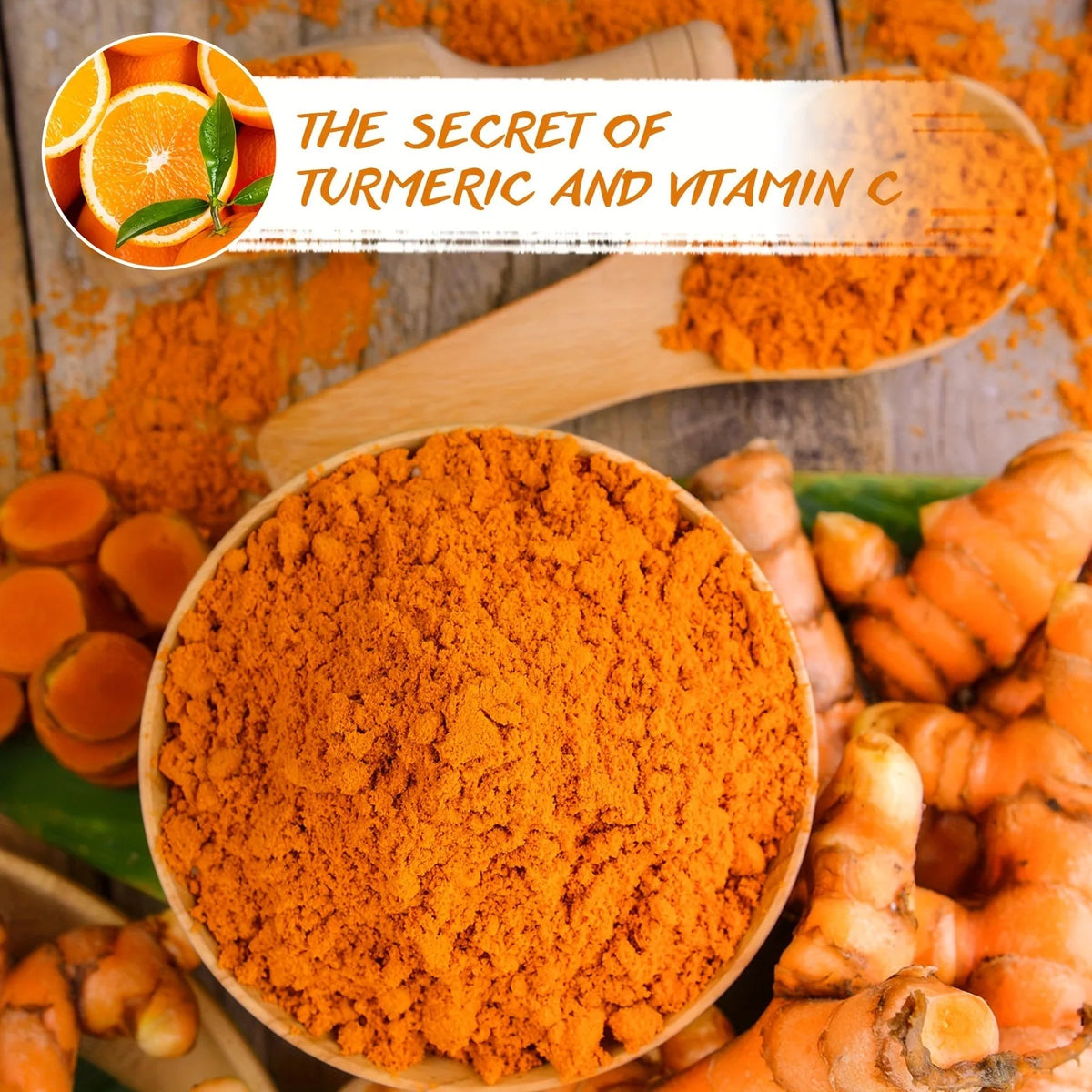 Turmeric Vitamin C Clay Mask – Brighten, Cleanse & Hydrate Clay Face Mask Qst