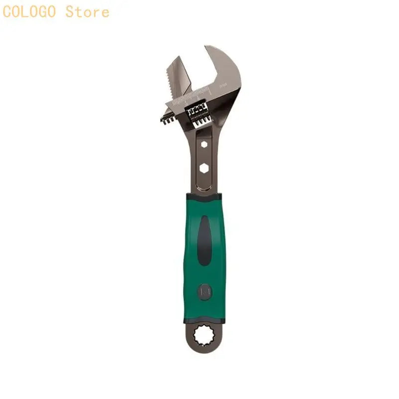 Adjustable Spanner Wrench Set – 8, 10, 12 & 15 Inch Steel Adjustable Wrench Set Qme 8-Inch China Mainland