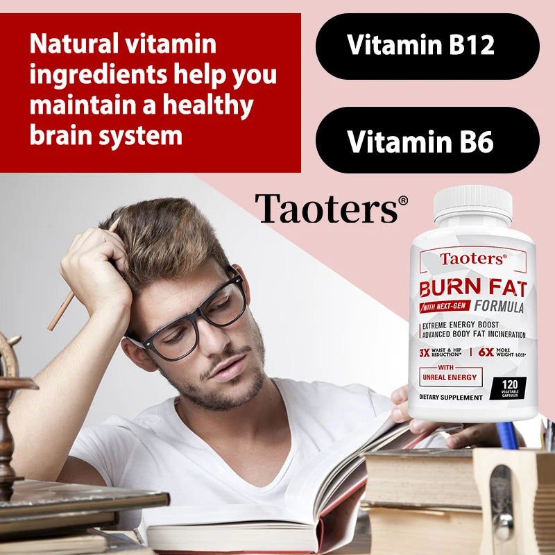 Taoters Metabolism Capsules – Energy, Digestion & Body Support Metabolism Supplement Qst