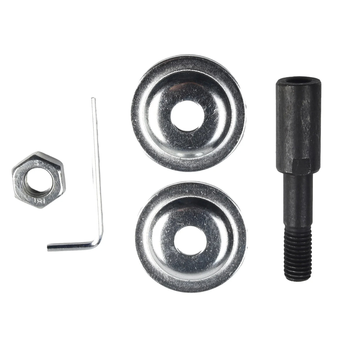 Steel Spindle Adapter Left & Right – Bench Grinder Replacement Grinder Spindle Adapter Qme