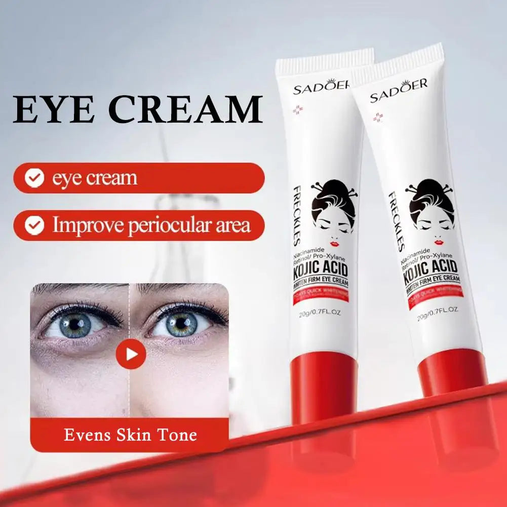 SADOER Kojic Acid Eye Cream – Brightening & Moisturizing Brightening Eye Cream Qme
