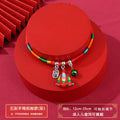 Dragon Tiger Head Embroidered Fragrant Bag Pendant Bracelet Pendant Bracelet Qme multicolour China Mainland 12-25cm