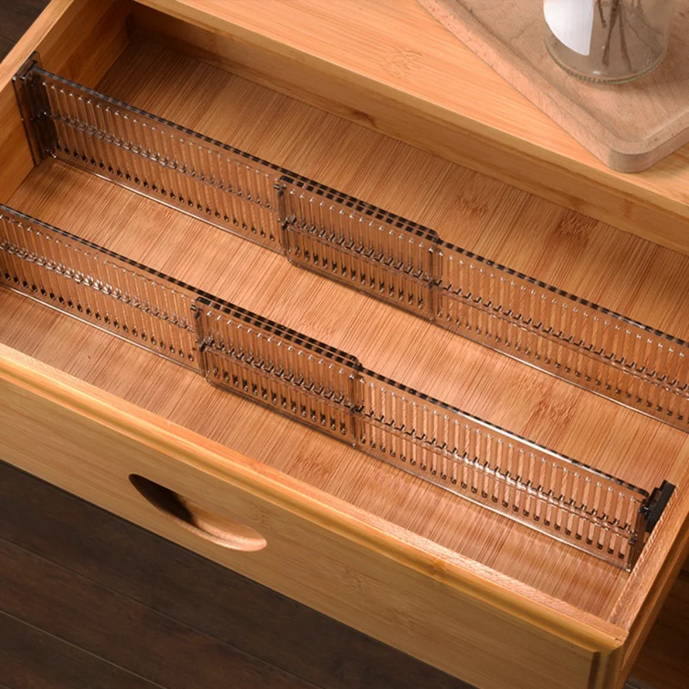 Adjustable Drawer Dividers – Punch-Free Closet Organizer Set Drawer Divider Set Qme Default Title