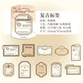 Vintage Label Memo Pad 20 Sheets – Junk Journal Deco Material Journal Deco Paper Qme B