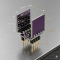 AD8620 NE5532 Dual Op Amp Board – Audio Upgrade PCB Module Op Amp PCB Board Qme 1PCS
