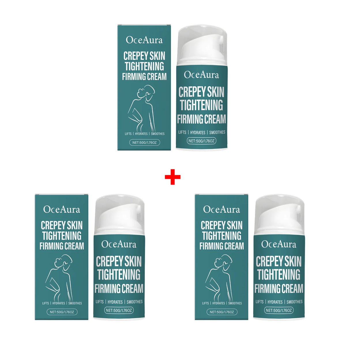 OceAura Skin Firming Cream – Body Tightening Anti-Aging Lotion Body Firming Cream Qst 150g boxed