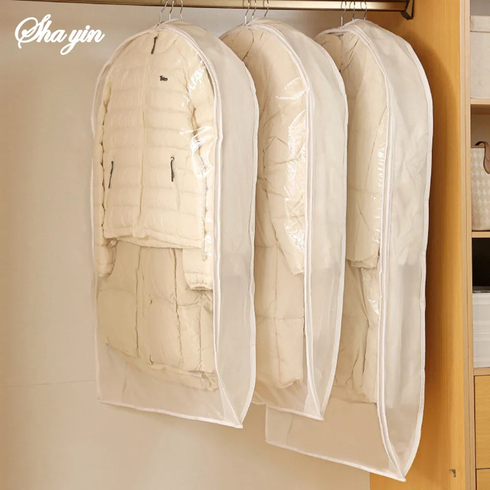 Down Jacket Air Compression Hanging Bag | Wardrobe Organizer Compression Storage Bag Qme