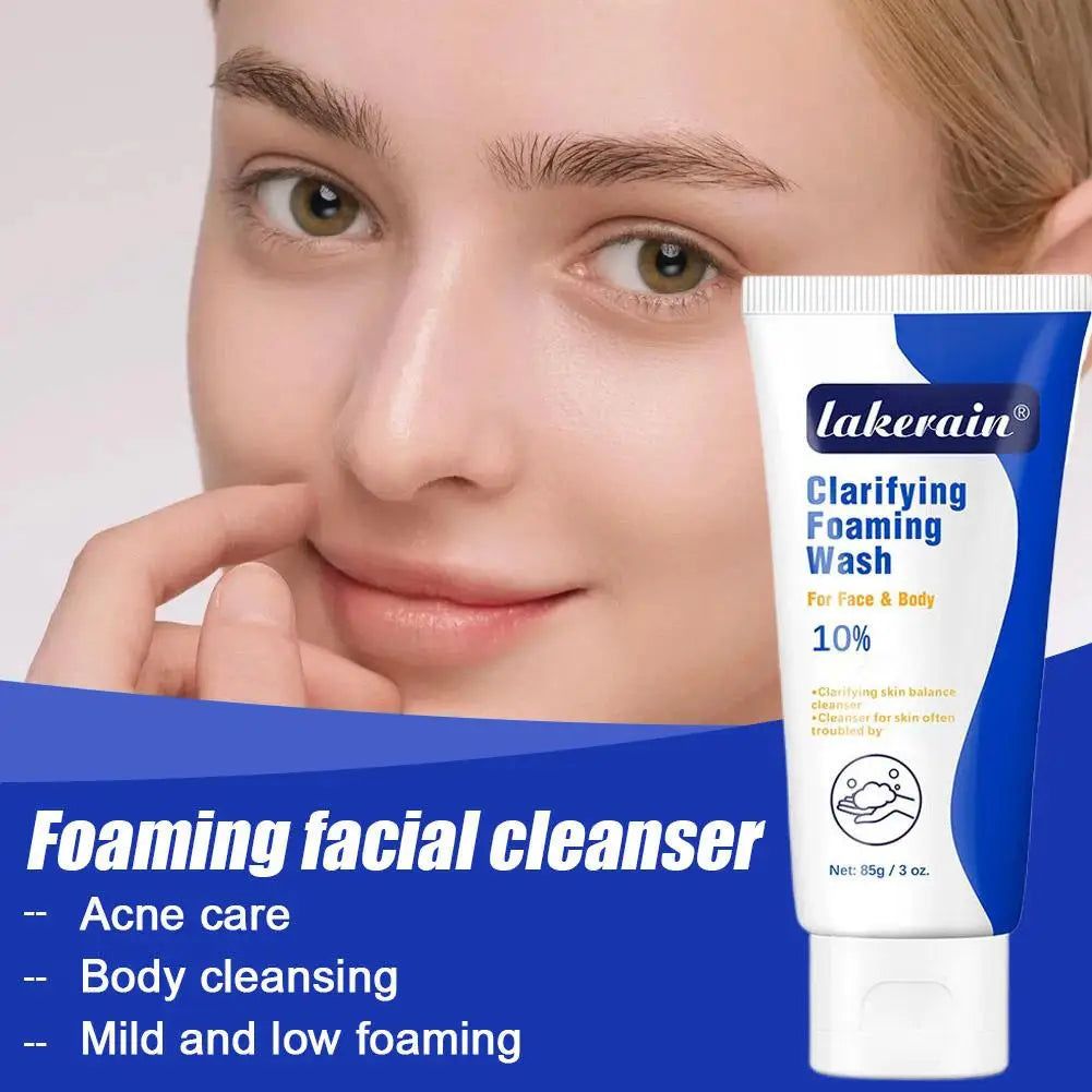 Foaming Facial Cleanser – Deep Cleaning, Oil Control & Moisture Foaming Facial Cleanser Qme