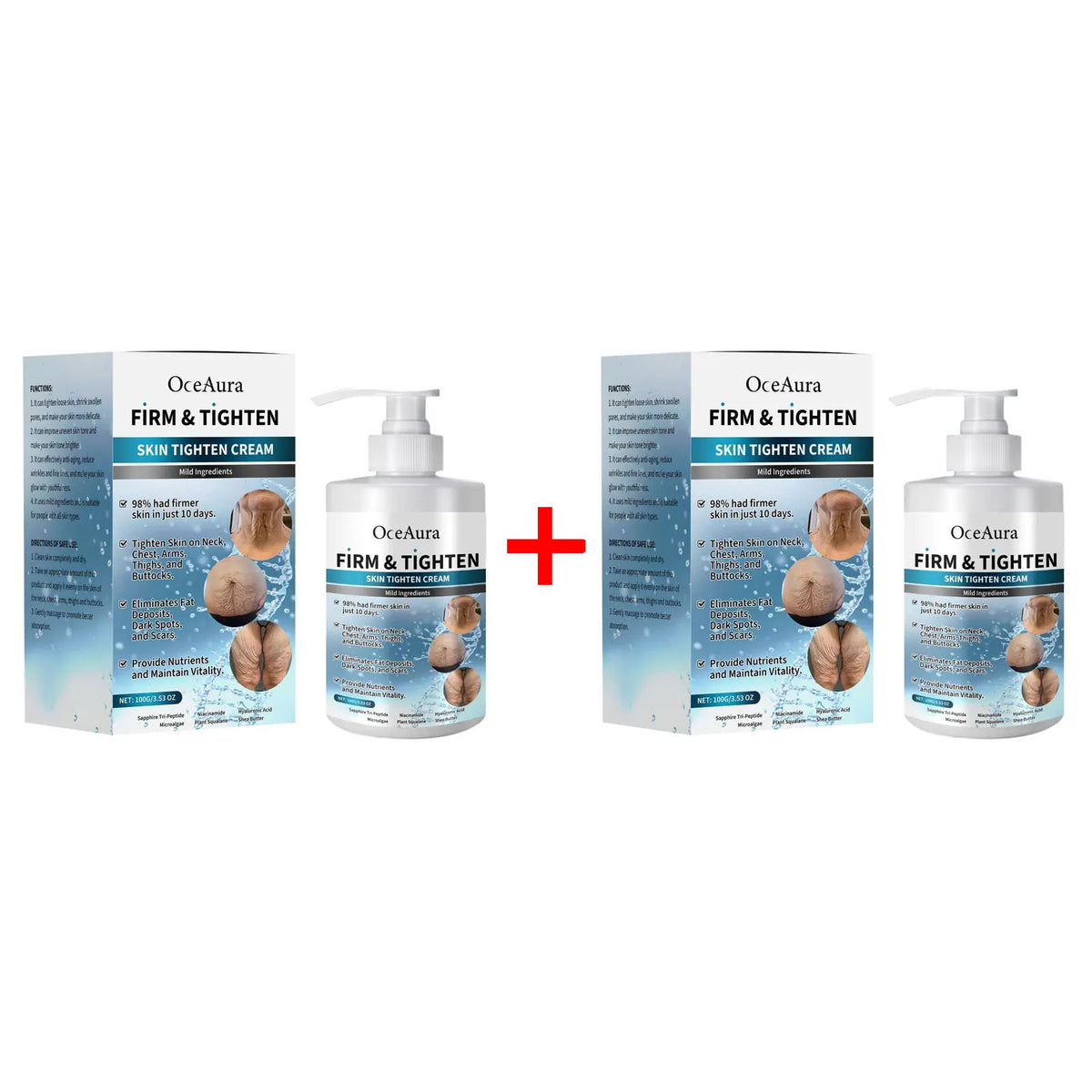 OceAura Collagen Body Firming Cream – Lifting & Moisturizing Body Firming Cream Qst 200g boxed