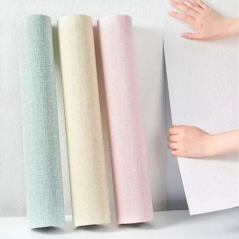 Self-Adhesive Waterproof 3D Wall Sticker – Anti-Mold, 50cm×10m Wall Sticker Roll Qme