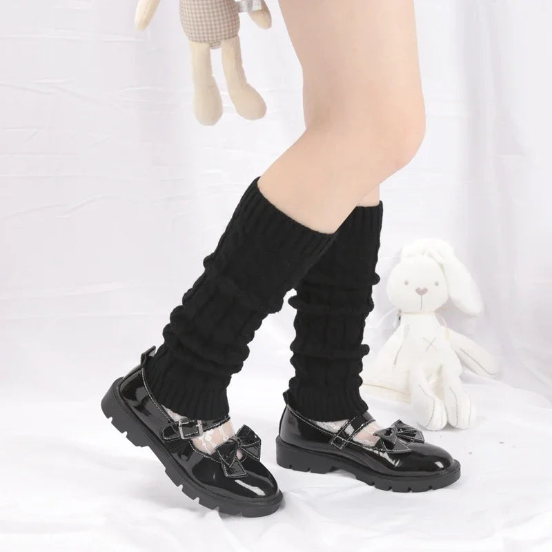 Y2K Vintage Crochet Leg Warmers – Women's Long Knit Boot Covers Crochet Leg Warmers Qme