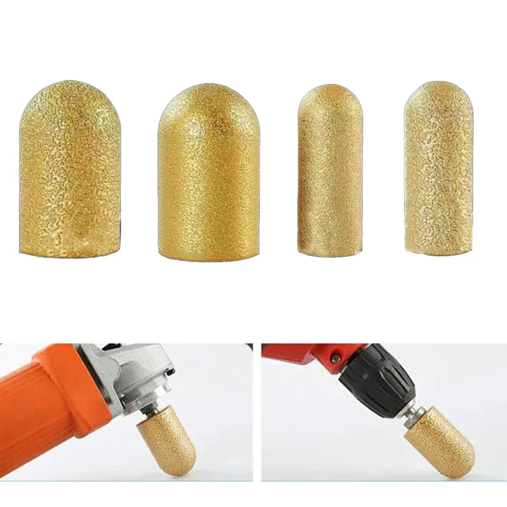 Brazed Finger Bit Grinding Wheel Milling Cutter Trimming Head Grinding Milling Cutter Qme