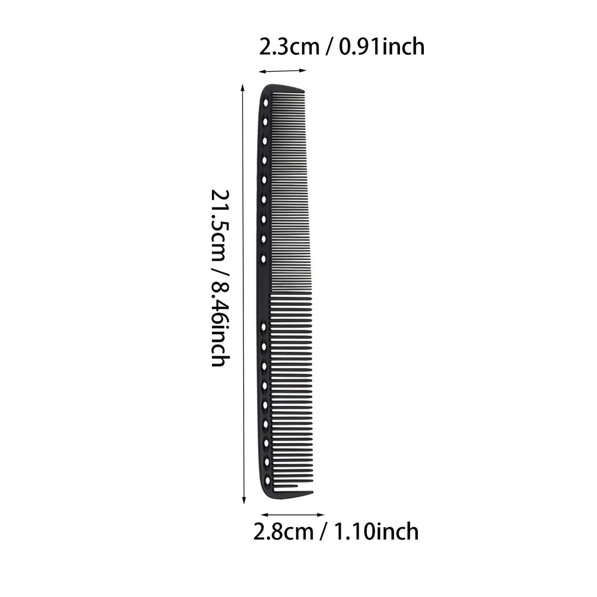 Professional Barber Cutting & Fading Comb – Fine Trimming Tool Barber Fading Comb Qme