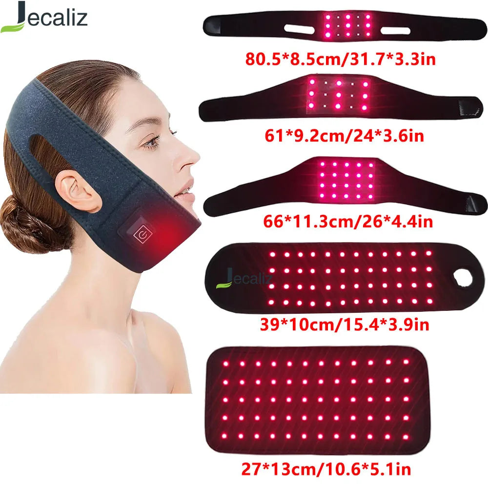 Red & Infrared Light Therapy Belt 660nm 850nm – Body Wrap Light Therapy Belt Qst