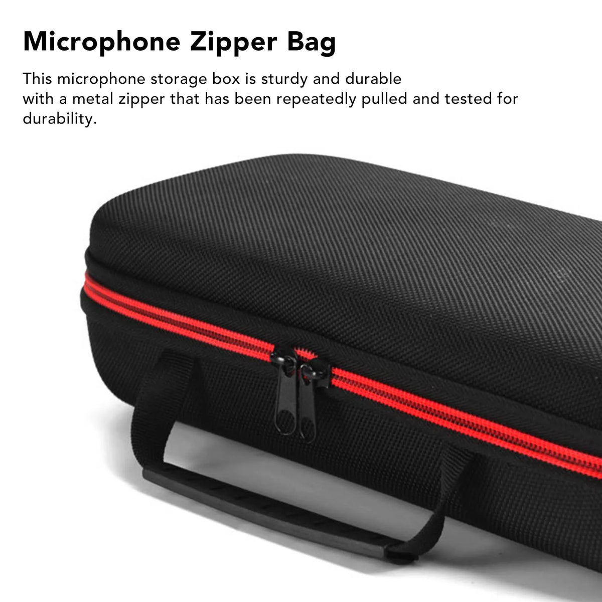 EVA Shockproof Wireless Microphone Storage Case Bag Microphone Storage Case Qst