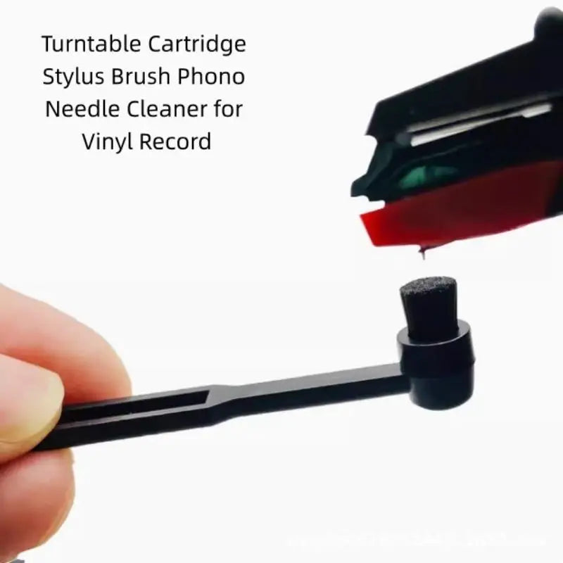 Anti-Static Turntable Stylus Brush for Vinyl Record Players Turntable Stylus Brush Qme