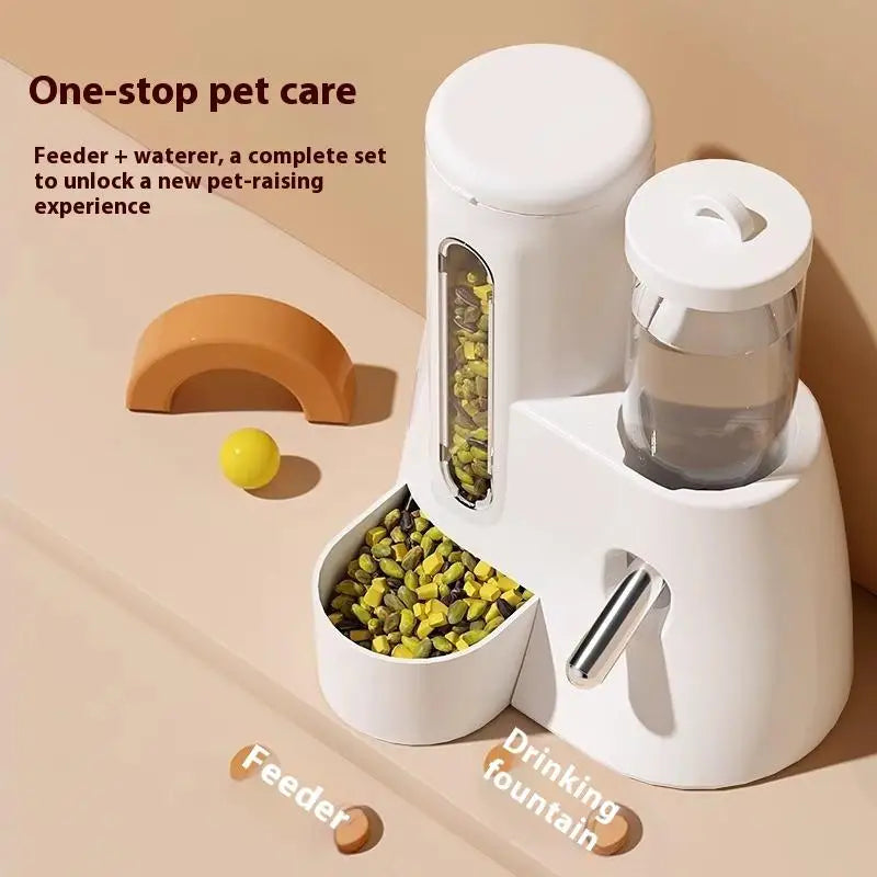 2-in-1 Hamster Feeder & Water Dispenser – Leakproof Small Pet Feeder Qst