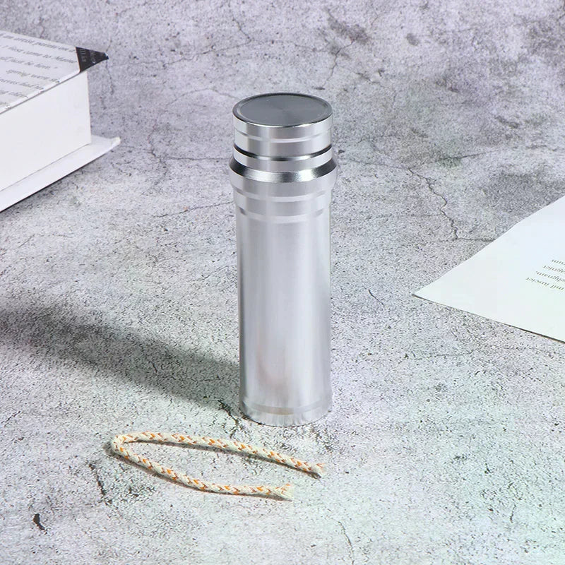 Portable Mini Alcohol Lamp – Aluminum Alloy Lab & Camping Alcohol Lamp Qme
