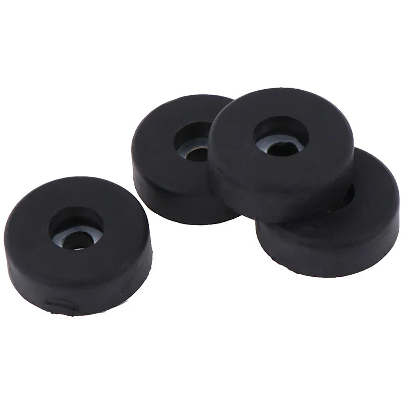 Plastic Bumper Embedded Washer Feet Pads 30x10mm – 4pcs Bumper Feet Pads Qme