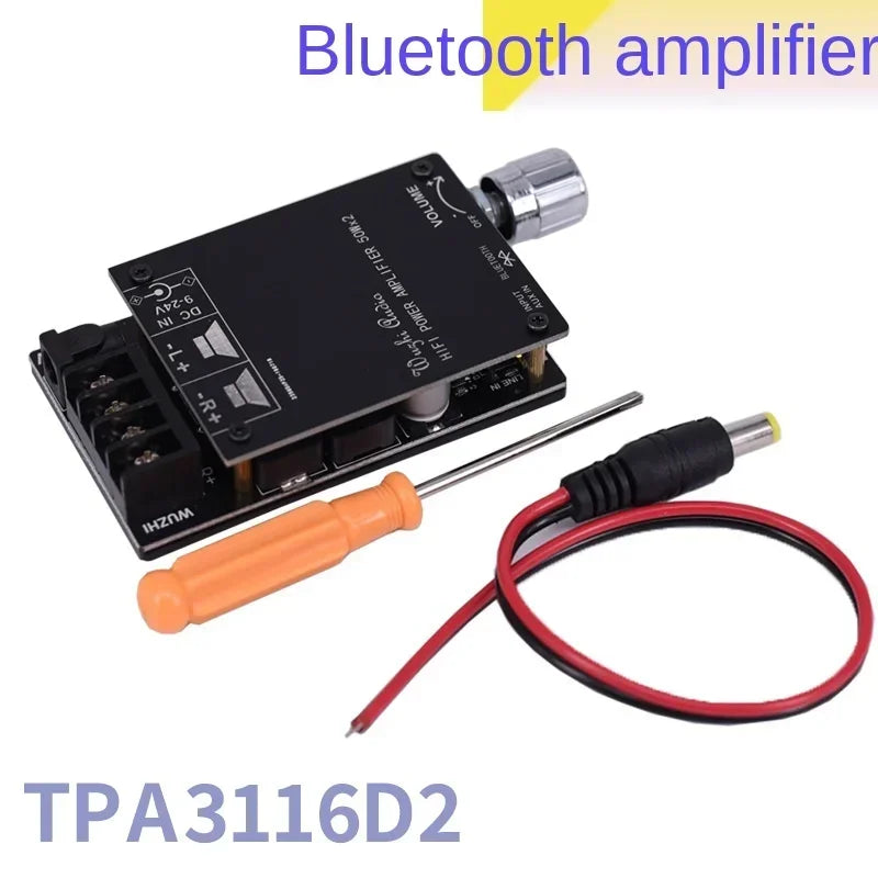 2x50W TPA3116 Bluetooth 5.0 HiFi Stereo Digital Amplifier Stereo Digital Amplifier Qme