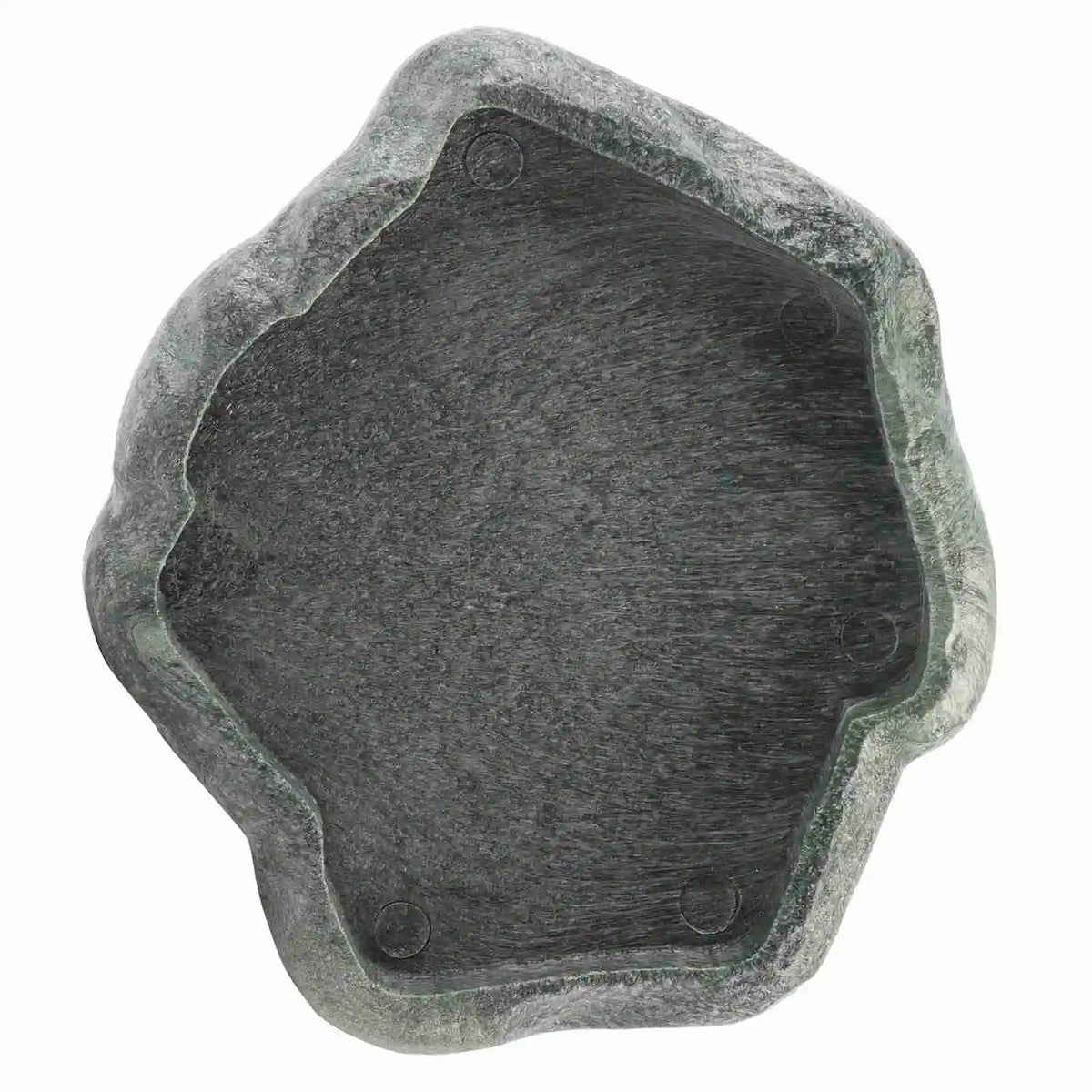 Tortoise Turtle ABS Resin Rock Feeder Food Water Dish Bowl Reptile Feeder Dish Qme Option A