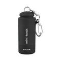 LED Micro Keychain Flashlight – USB Rechargeable, Pocket Size Keychain Flashlight Qme Black