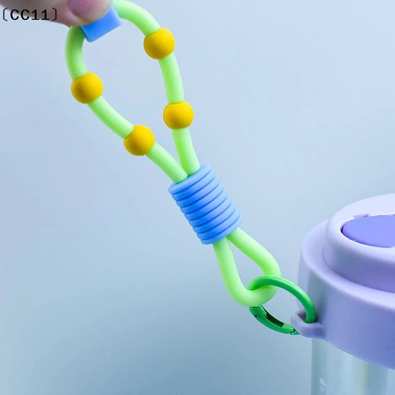 Water Bottle Strap Carrier – Durable Anti-Slip Rope Handle Bottle Carrier Strap Qme