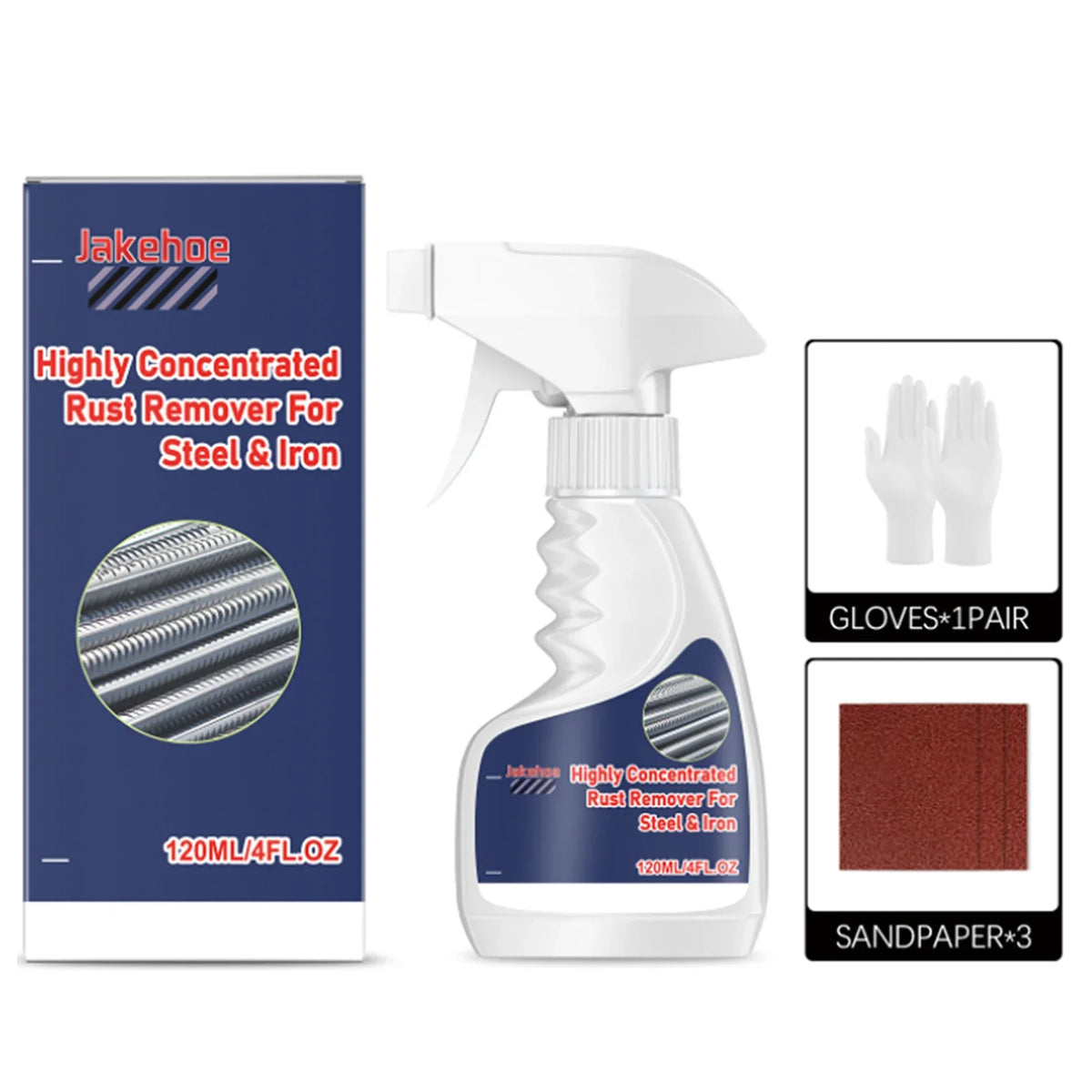 Rust Remover Spray – Restore Metal Surfaces & Remove Stains Rust Remover Spray Qme 120ml Boxed