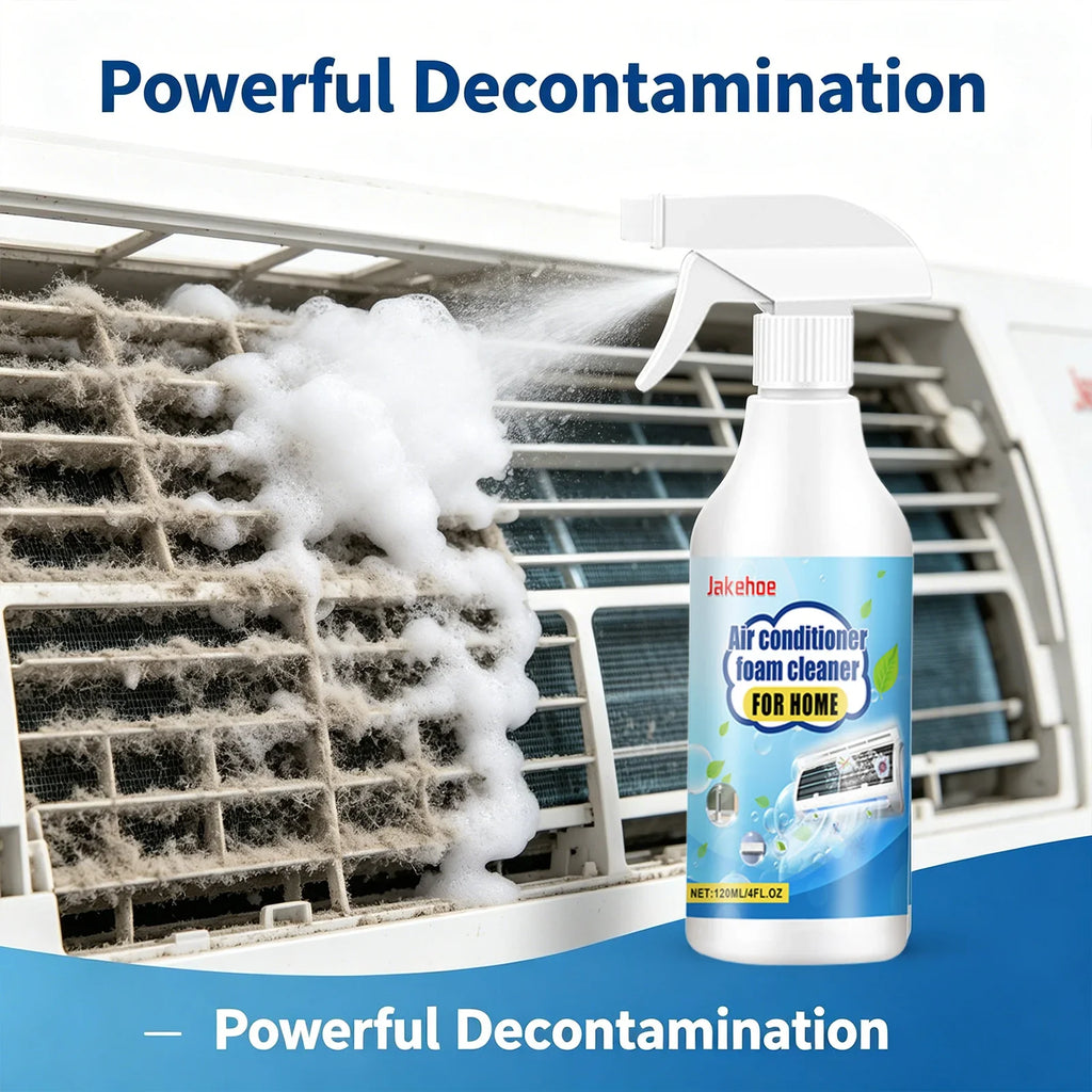 Air Conditioner Foam Cleaner Spray 120ml – No-Rinse Formula AC Foam Cleaner Qme