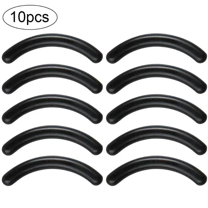 Eyelash Curler Replacement Rubber Pads – 10, 20 or 50 Pack Eyelash Curler Pads Qme 10pcs Black