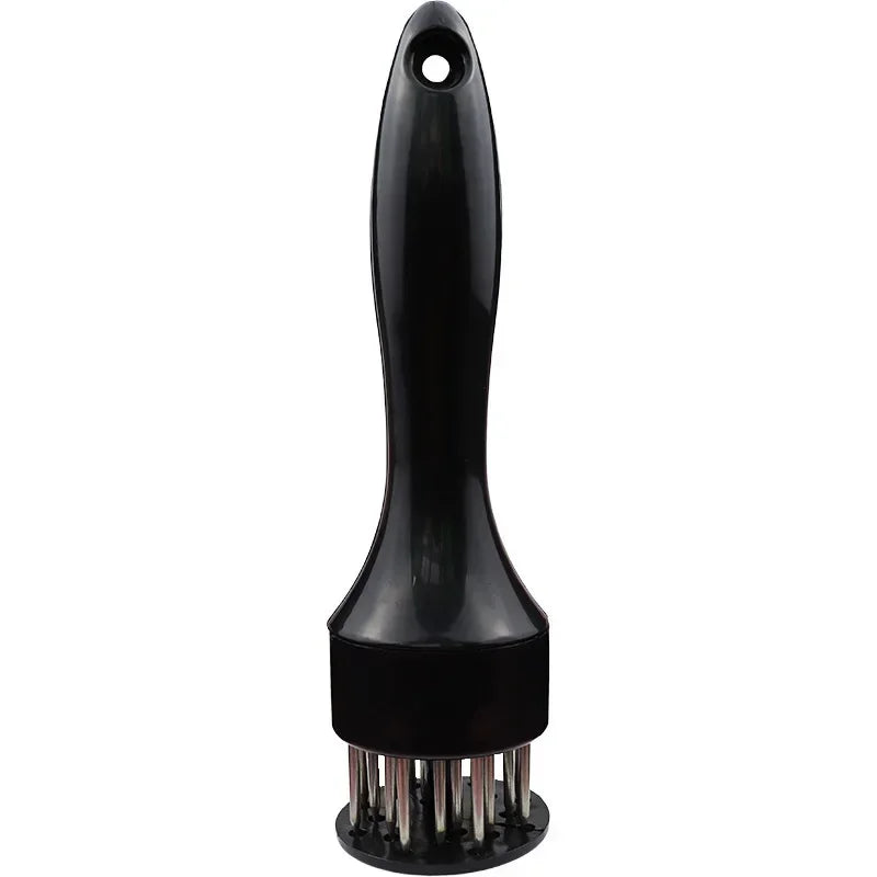 Stainless Steel Meat Tenderizer Needle Hammer | Kitchen Tool Meat Tenderizer Qst Black