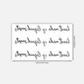 Liquid Sunsets Heart Temporary Tattoo Sticker – Waterproof Temporary Tattoo Sticker Qme LX-858