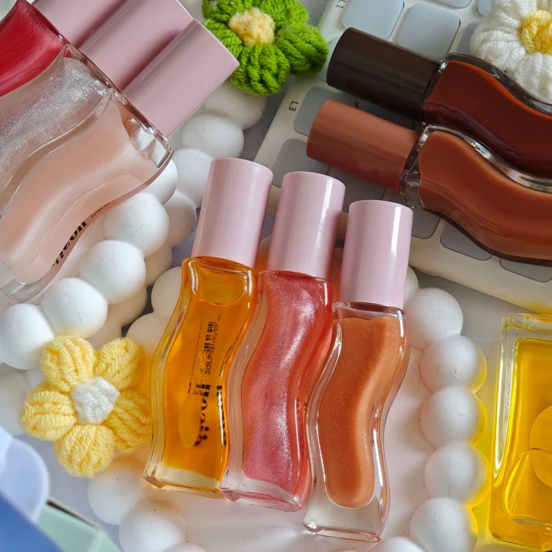 Moisturizing Lip Oil Gloss – Watermelon & Cherry Luster Lip Oil Gloss Qst