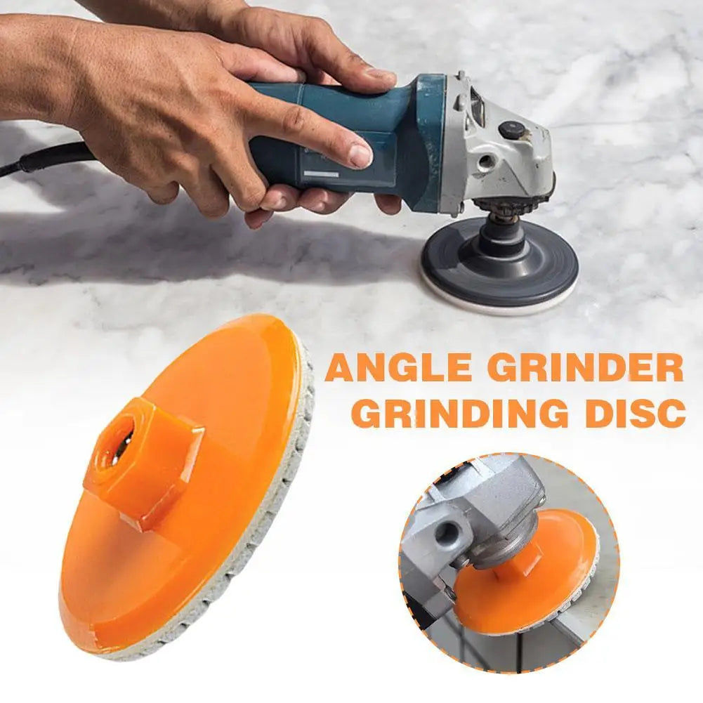 80mm Ceramic Tile Edge Grinding Disc M14 Thread Dry Polishing Grinding Disc Qme