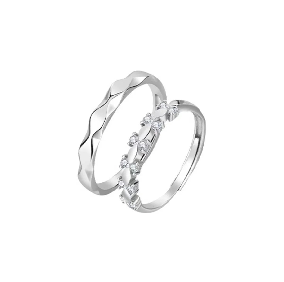 Y2K Star Cross Crystal Ring – Hiphop Zircon Unisex Ring Crystal Statement Ring Qme