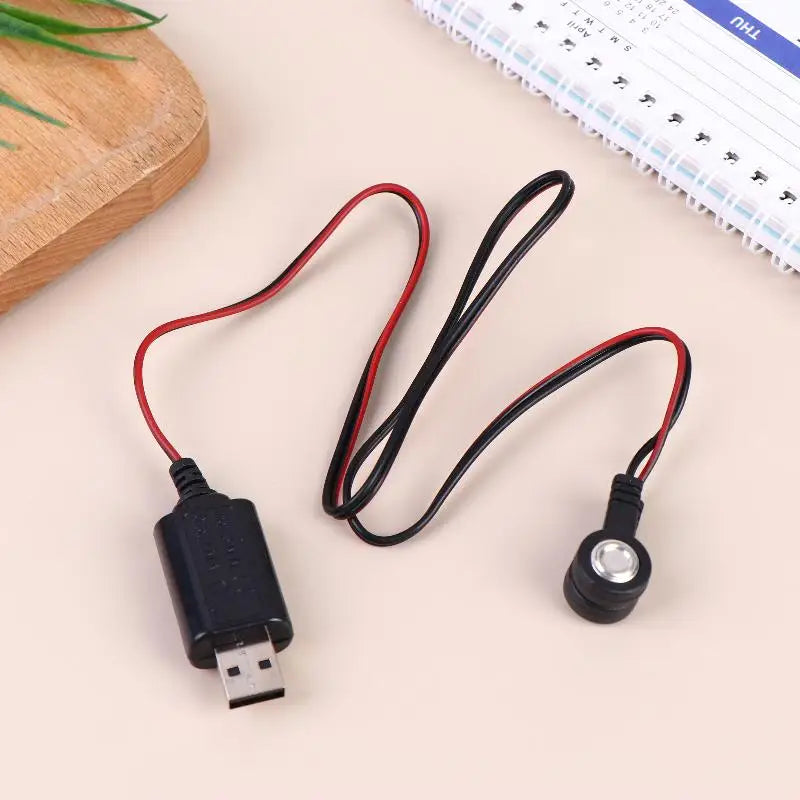 Magnetic Lithium Battery Charging Cable 3.7V 4.2V – 60cm Battery Charging Cable Qme