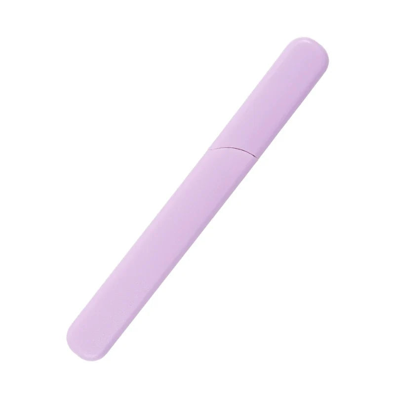 Nano Glass Nail File with Case – Crystal Polishing Tool Glass Nail File Qme