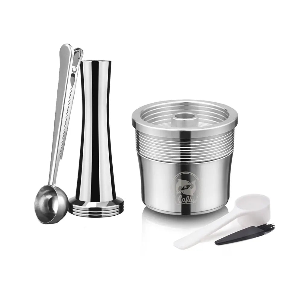 Reusable Stainless Steel Coffee Pods for Illy X7.1 X8 X9 Y5 Refillable Coffee Pods Qst 1pod ts