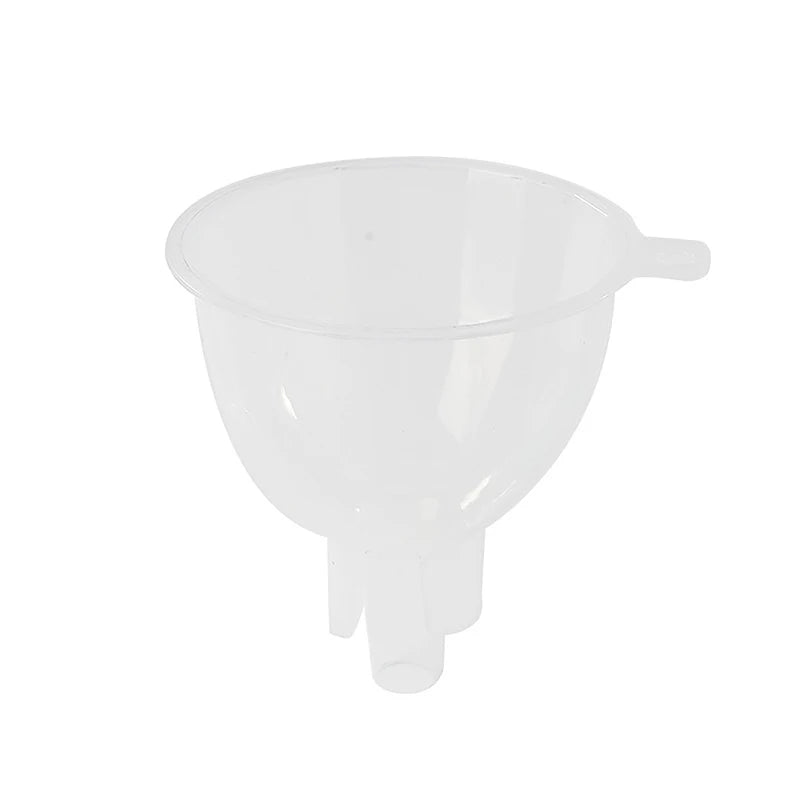 304 Stainless Steel Kitchen Funnel with Strainer – 10/12/14cm Kitchen Funnel Qst Transparent