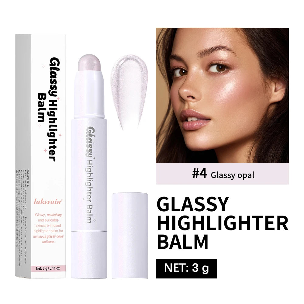 Glass Glow Highlighter Pen – Illuminator, Concealer & Eyeshadow Highlighter Makeup Pen Qst 04
