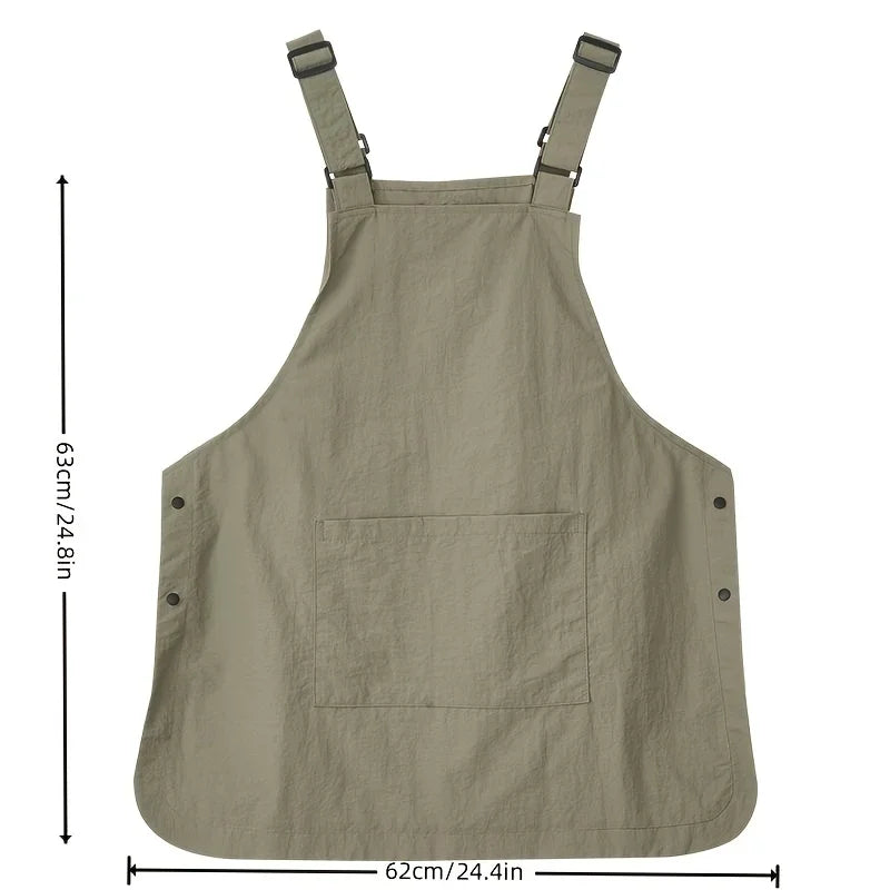 Japanese Waterproof Workwear Apron – Barber, Café & Kitchen Workwear Apron Qme