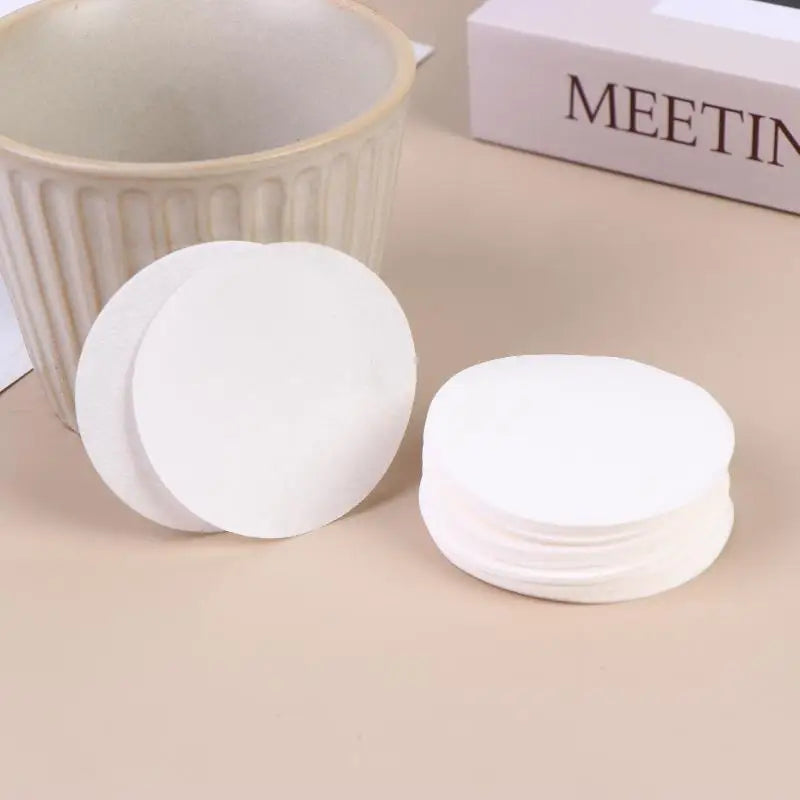 100 Unbleached Coffee Puck Screens for 51–58mm Portafilter Espresso Puck Screen Qme