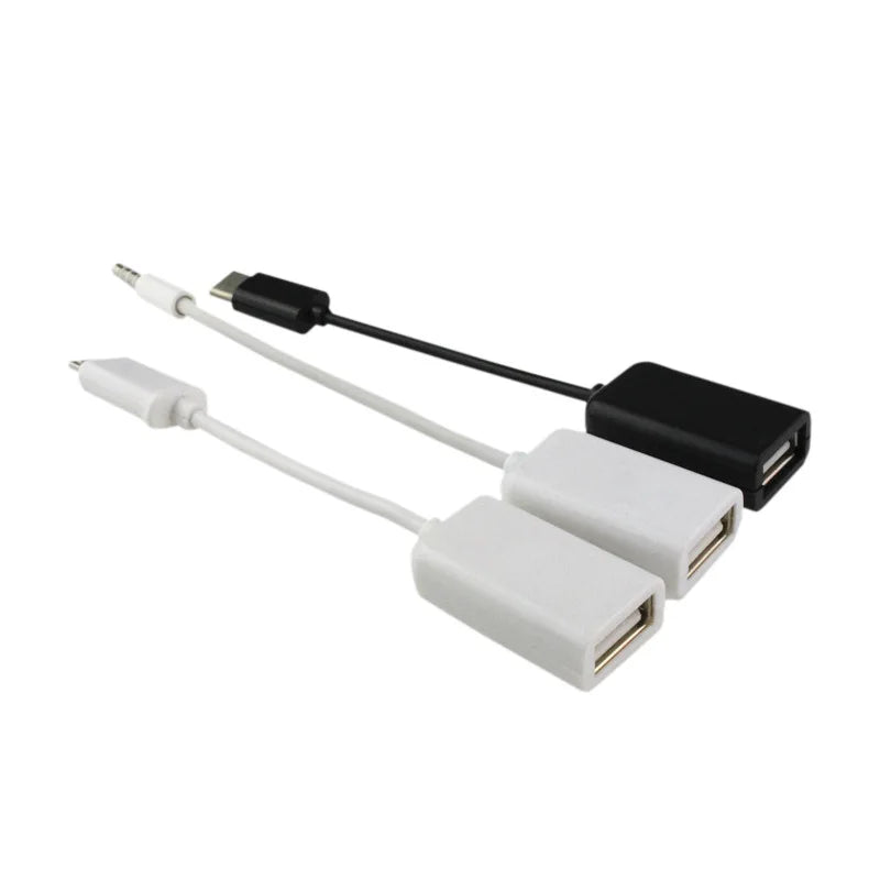 Micro USB OTG Adapter Cable – Data Transfer & Charging V8 USB OTG Adapter Cable Qme
