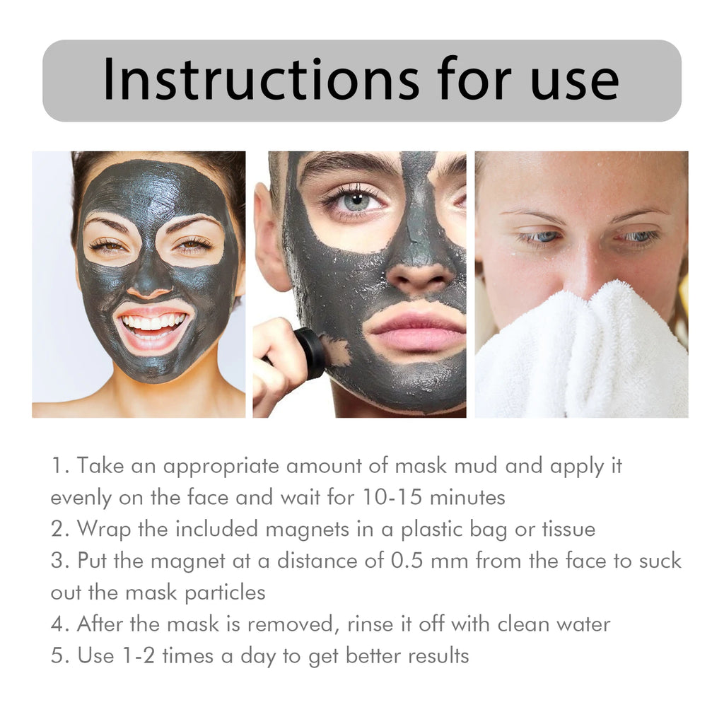 EELHOE Magnetic Blackhead Cleansing Mask – Pore Tightening 50g Blackhead Cleansing Mask Qst
