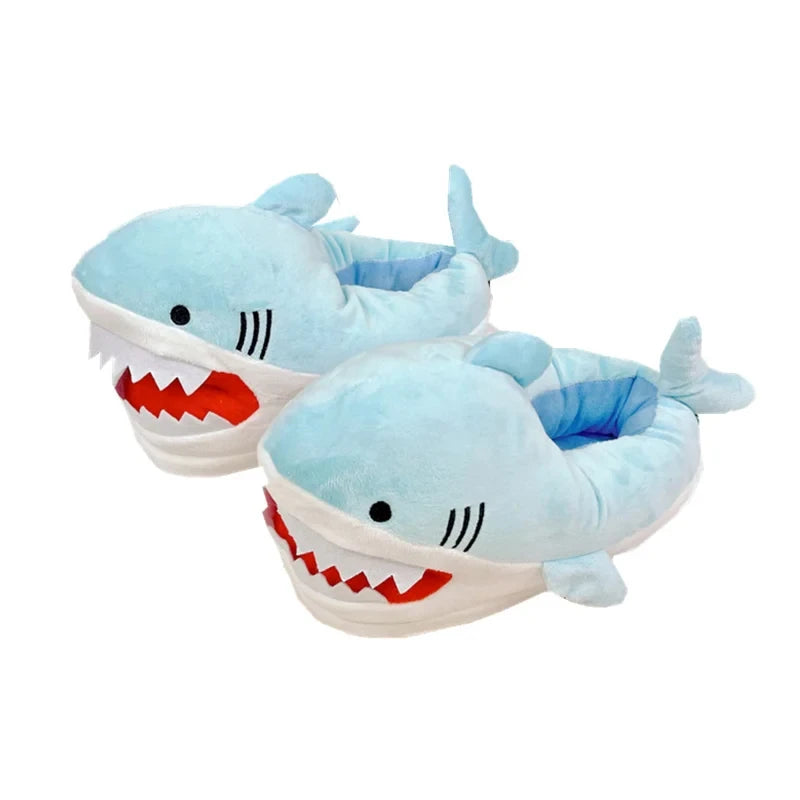 Women's Unicorn Plush Slippers – Cozy Winter House Shoes Women's House Slippers Qst WD38 Blue one size
