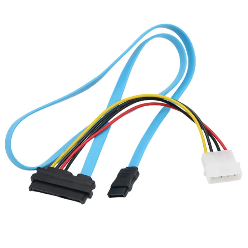SAS SFF-8482 to SATA HDD Adapter Cable 70cm – 5-Pack SAS SATA Adapter Cable Qme
