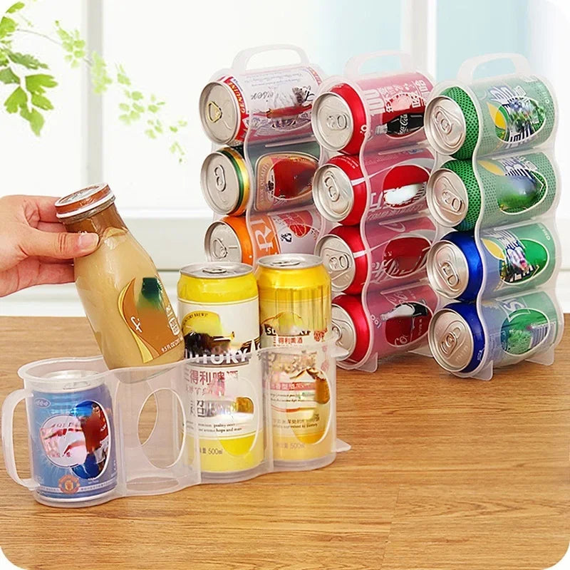 Fridge Can Organizer Rack – Beer & Soda Bottle Holder Fridge Can Organizer Qme