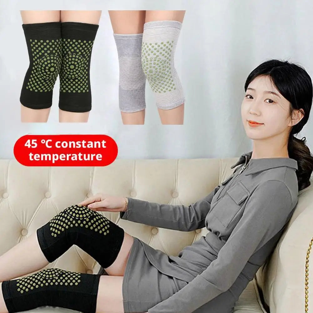 Tourmaline Self-Heating Knee Sleeve – Far Infrared Warmth Knee Support Sleeve Qme
